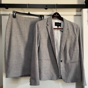 Banana Republic women’s grey suit set